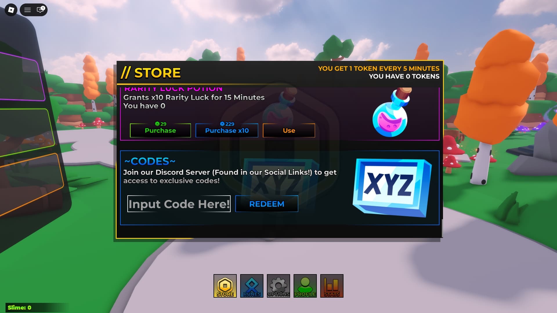 Omega Rarities 2 how to redeem codes