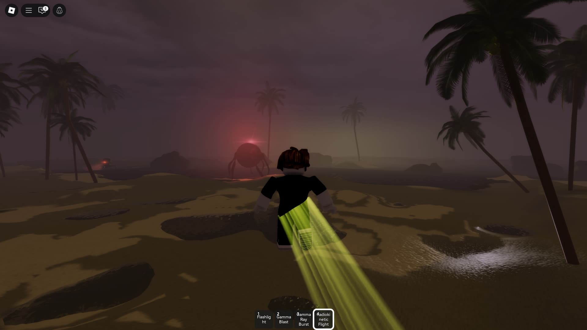 Omnidroids Test Use Powers