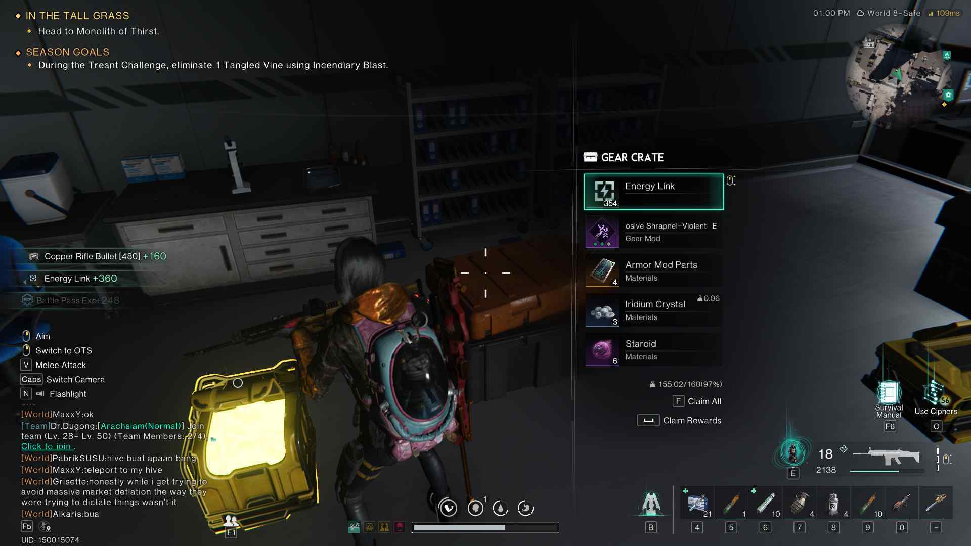 Once Human Alpha Institute Gear Crate