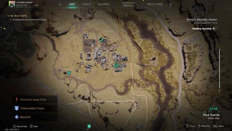 Once Human Blackfell Oil Fields Gear Crate 1 Location