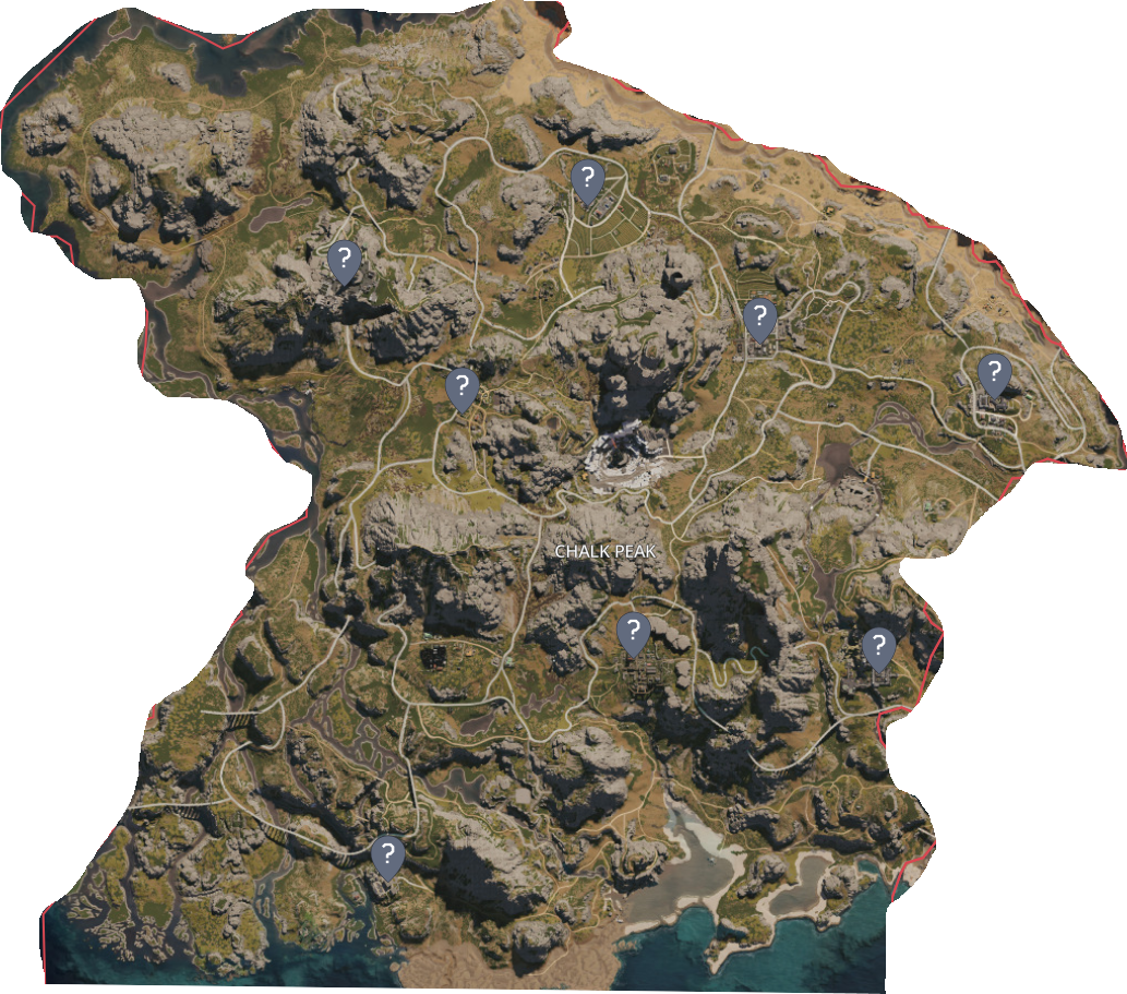 Once Human Chalk Peak Mystical Chest locations