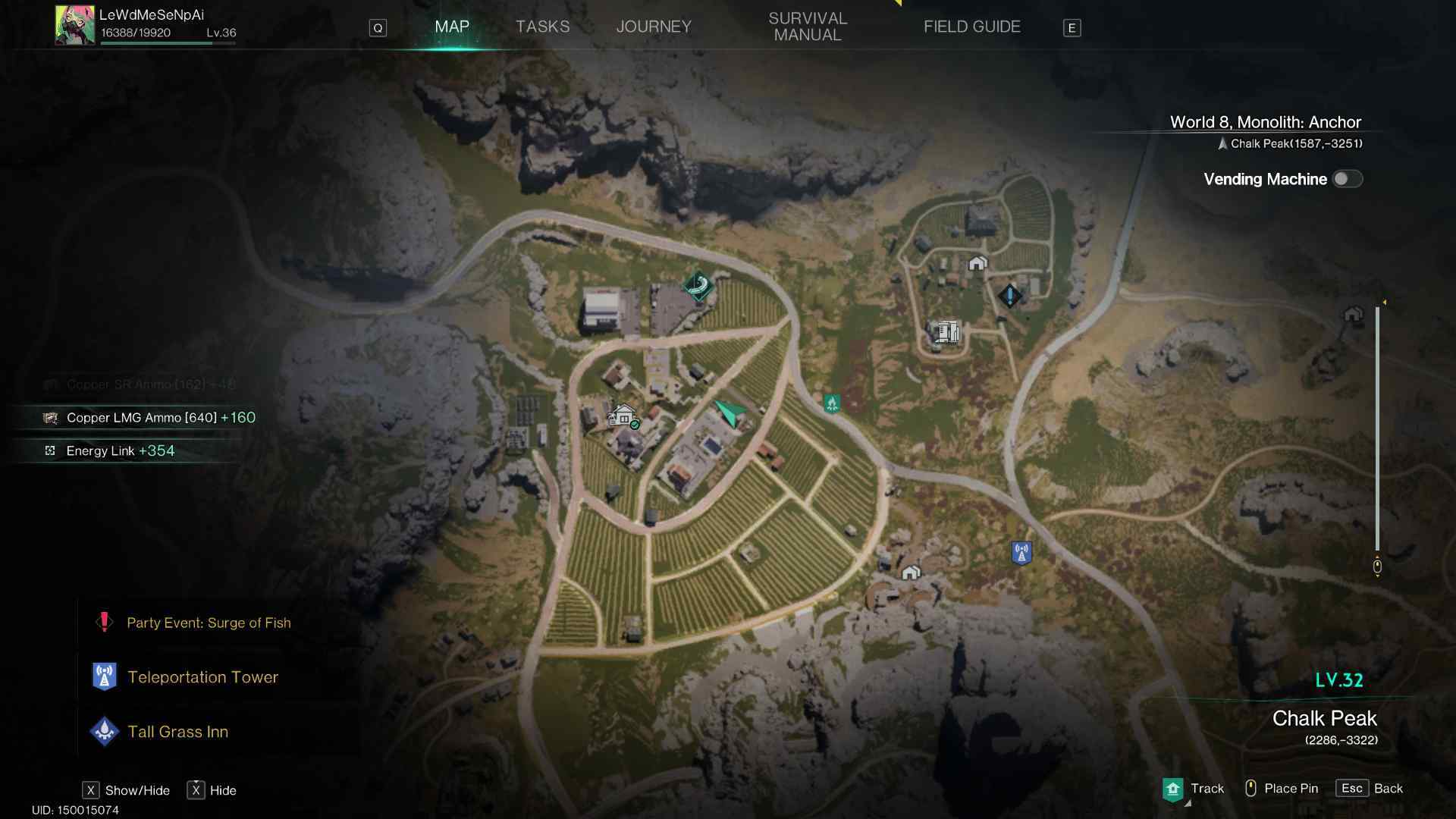 Once Human Evergreen Vineyard Weapon Crate Location
