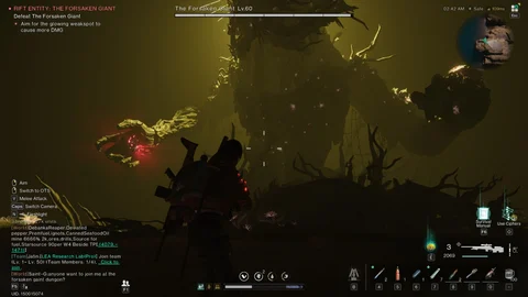 Once Human Forsaken Giant boss Hand Slam Right