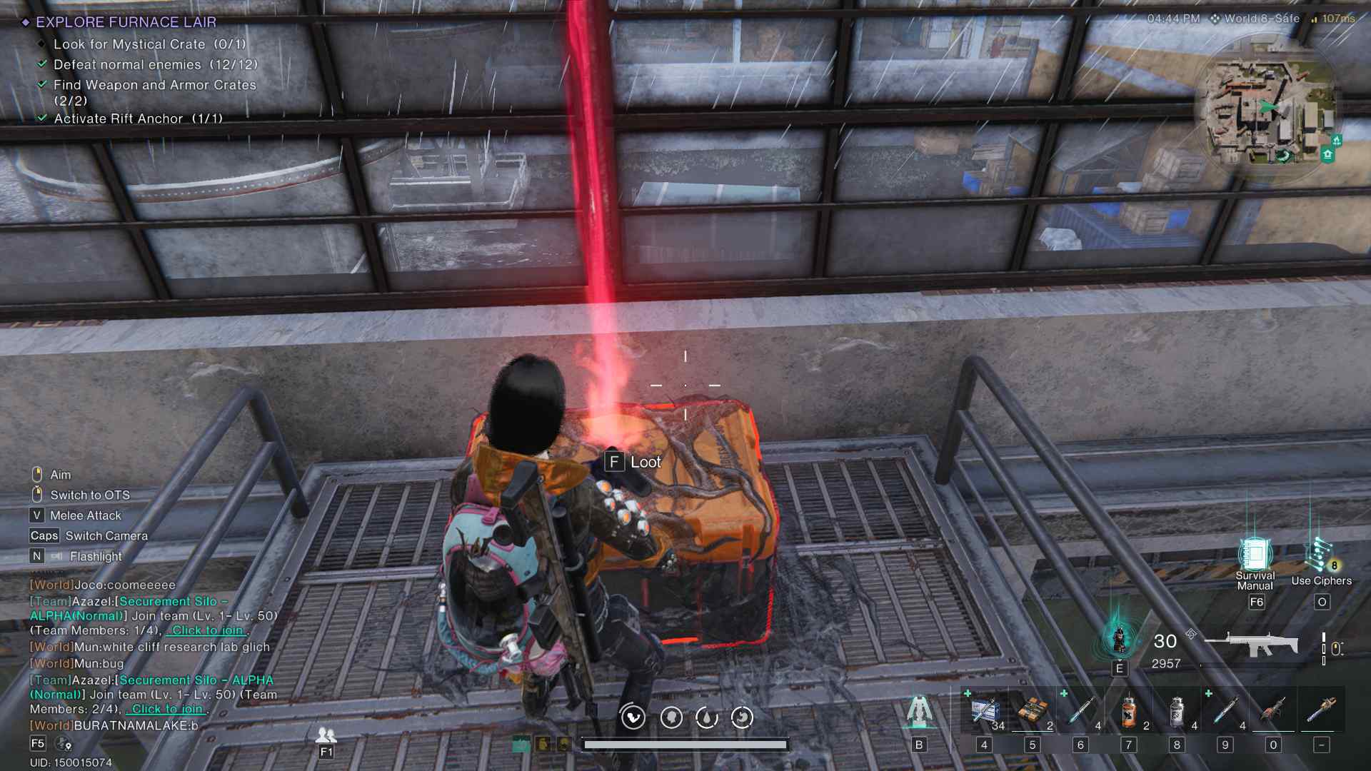 Once Human Furnace Lair Mystical Crate 2