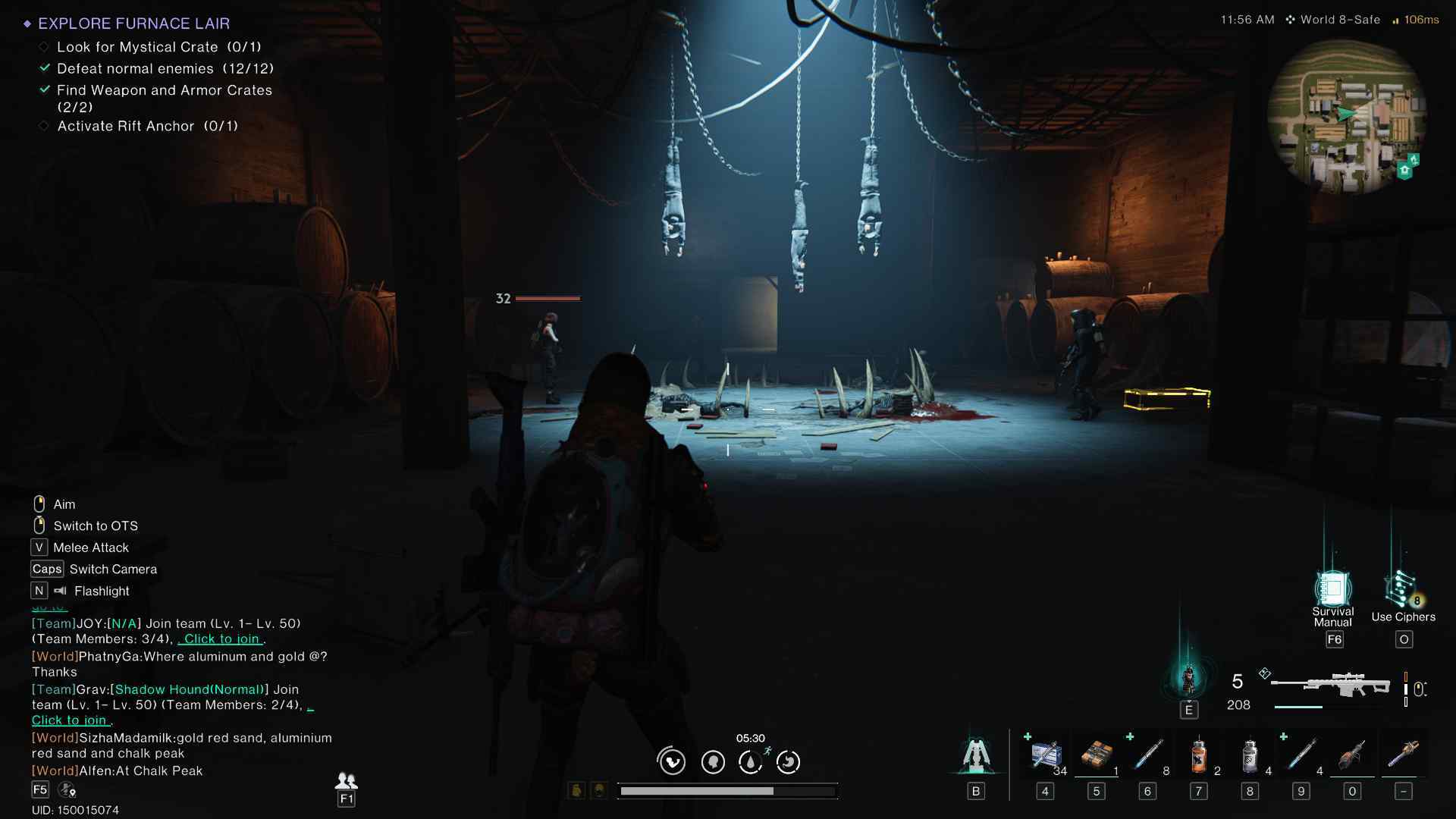 Once Human Furnace Lair Weapon Crate