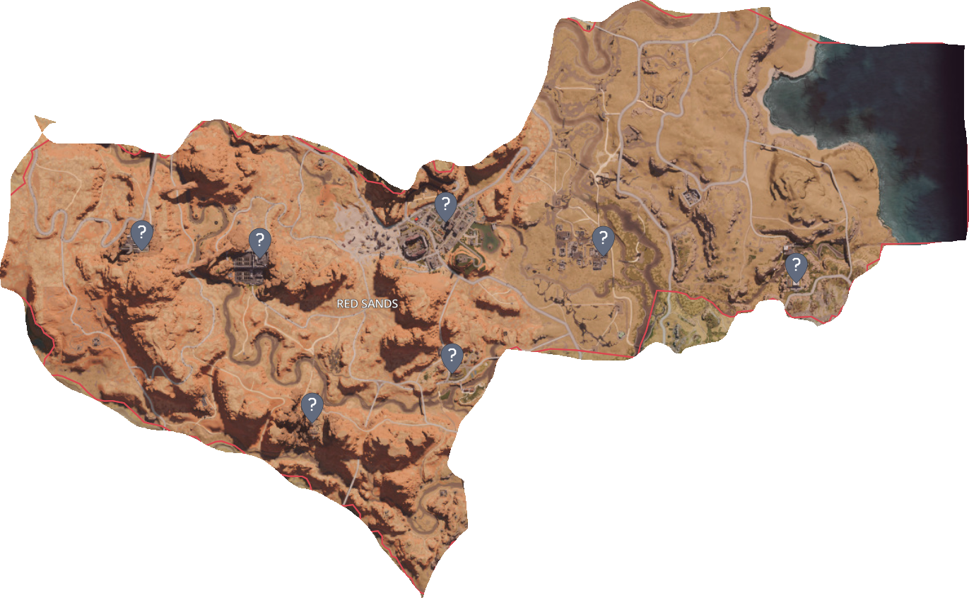Once Human Red Sands Mystical Chest locations