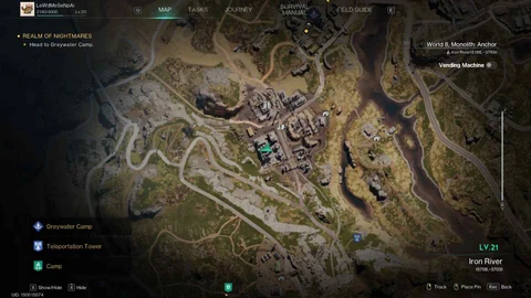 Once Human Refinery Pollution Point Weapon Crate Location