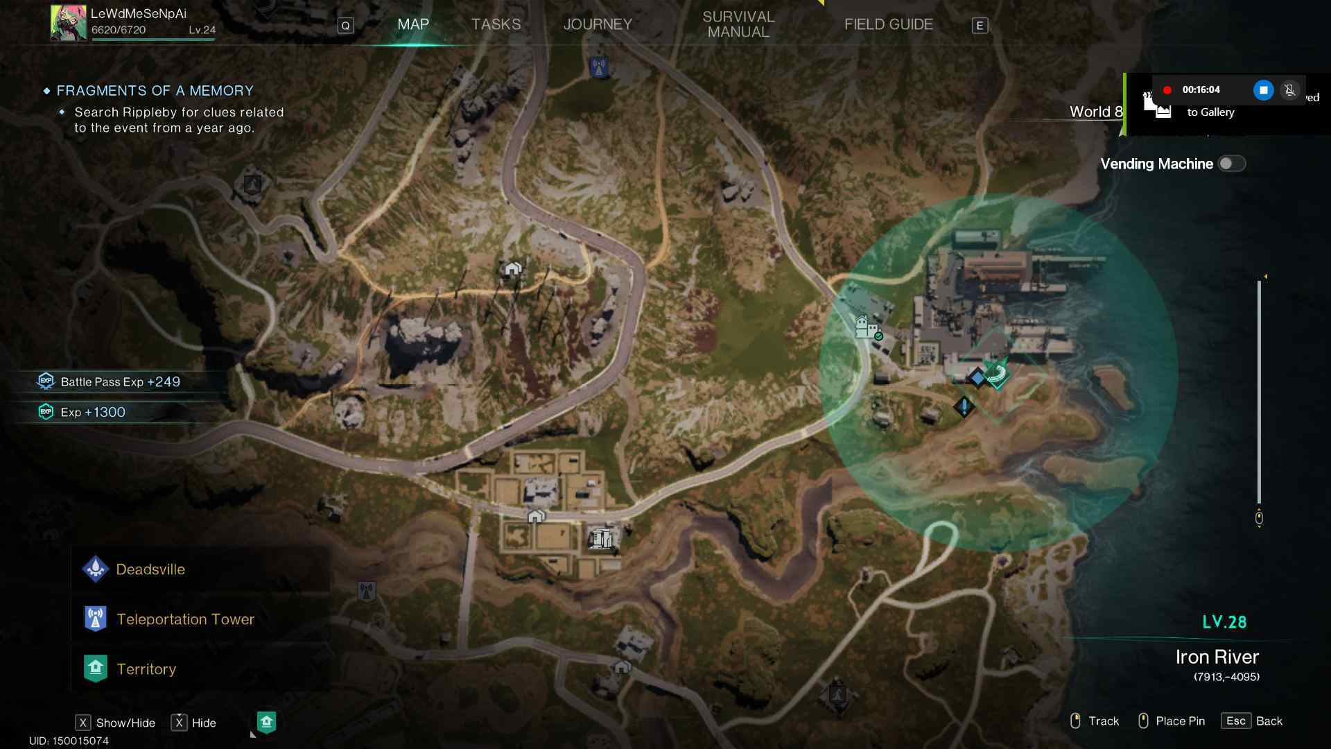 Once Human Rippleby Rift Anchor Location