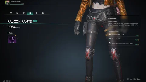 Once Human Shrapnel Build Pant Mod