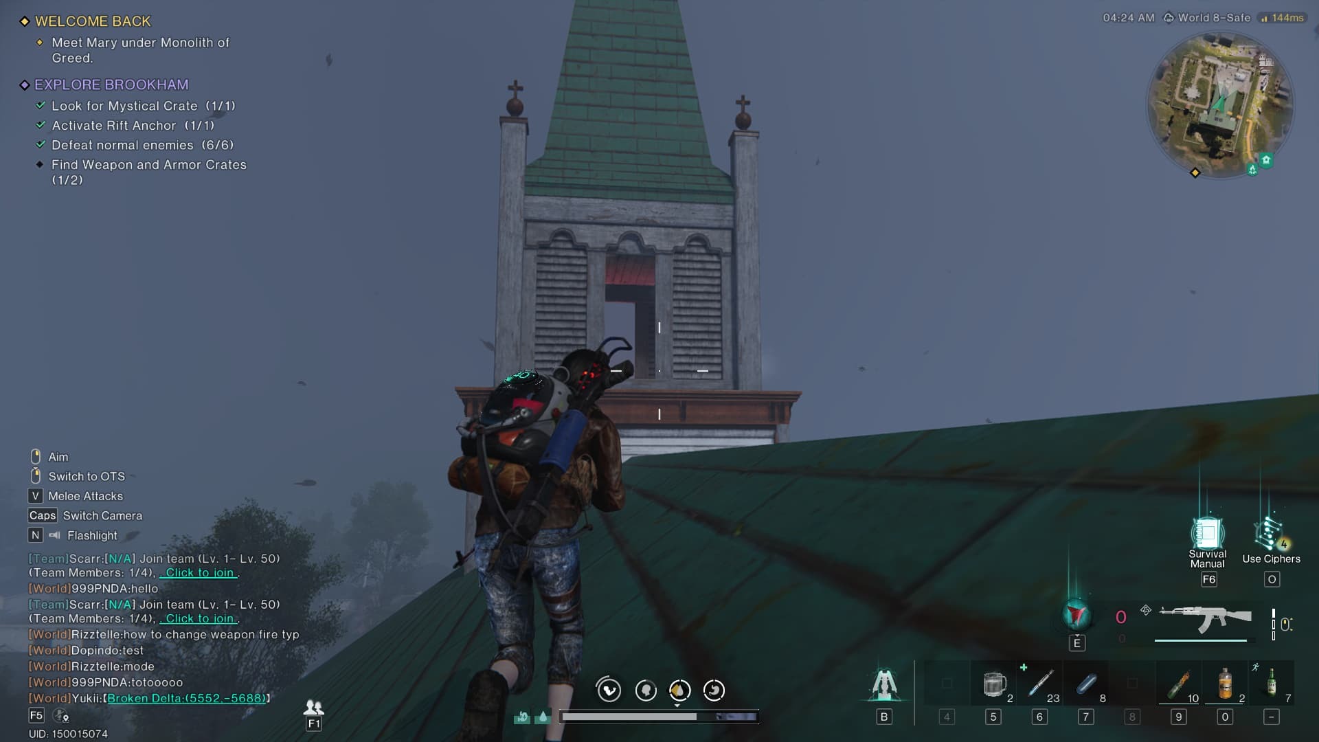 Once Human Path to Weapon Crate 3
