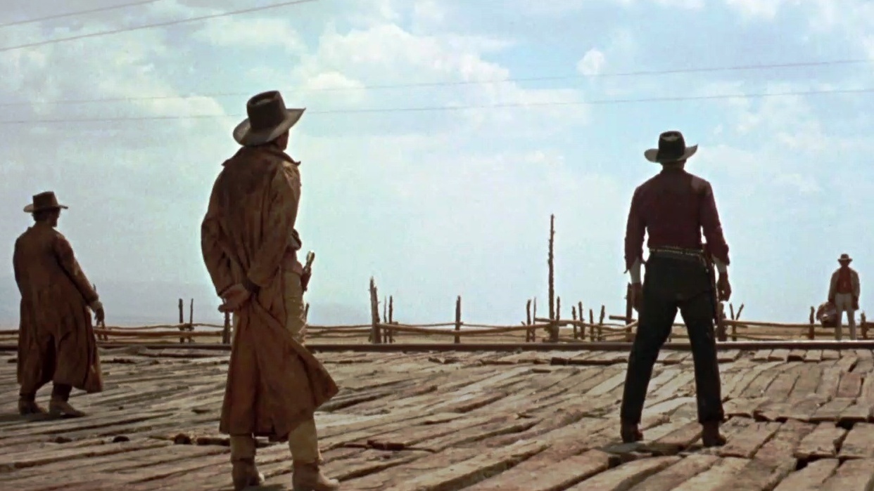 Once Upon a Time in the West 1968 opening scene 1