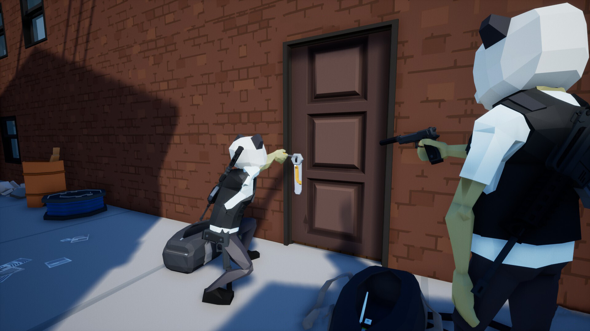 One armed robber