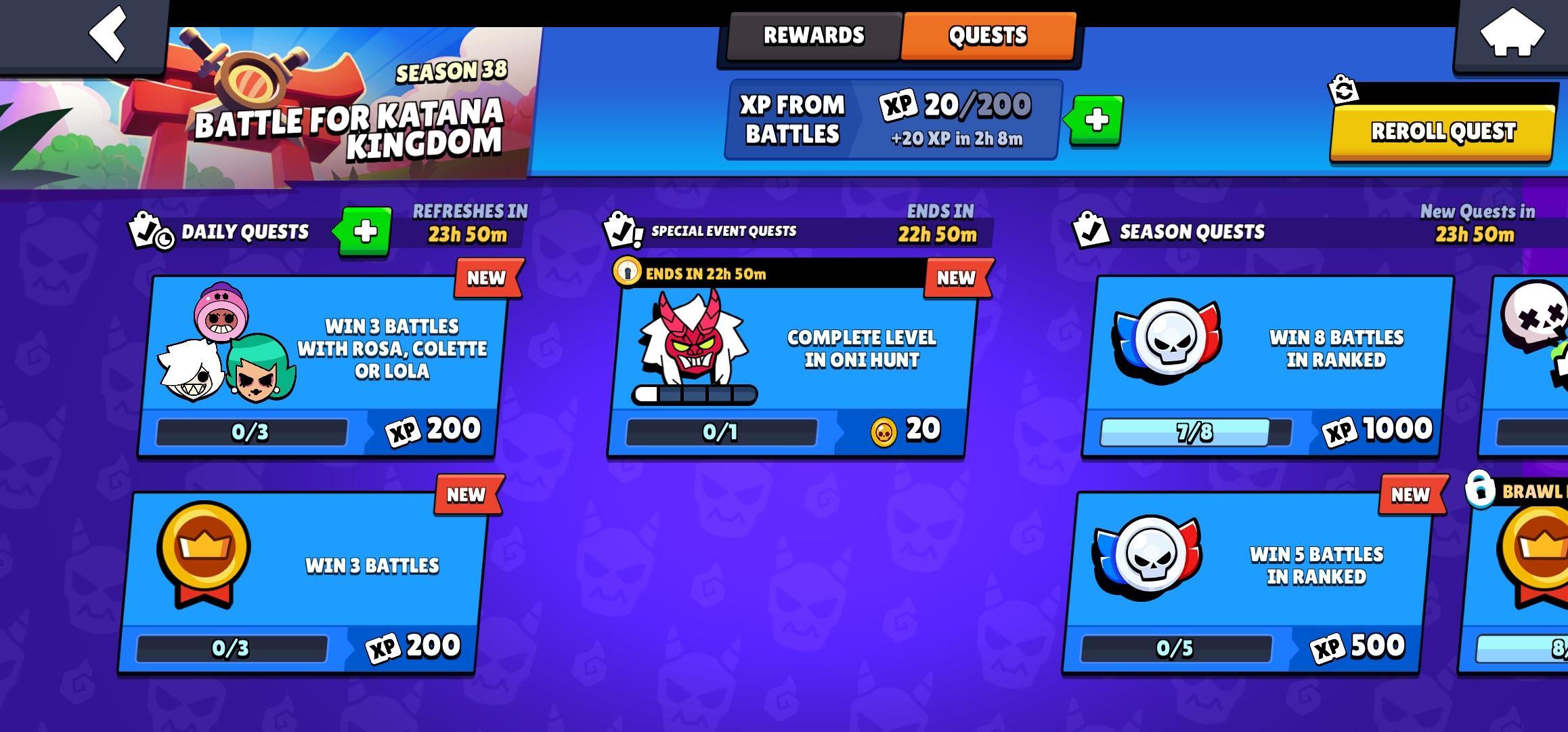 Oni Hunt Rewards Brawl Stars