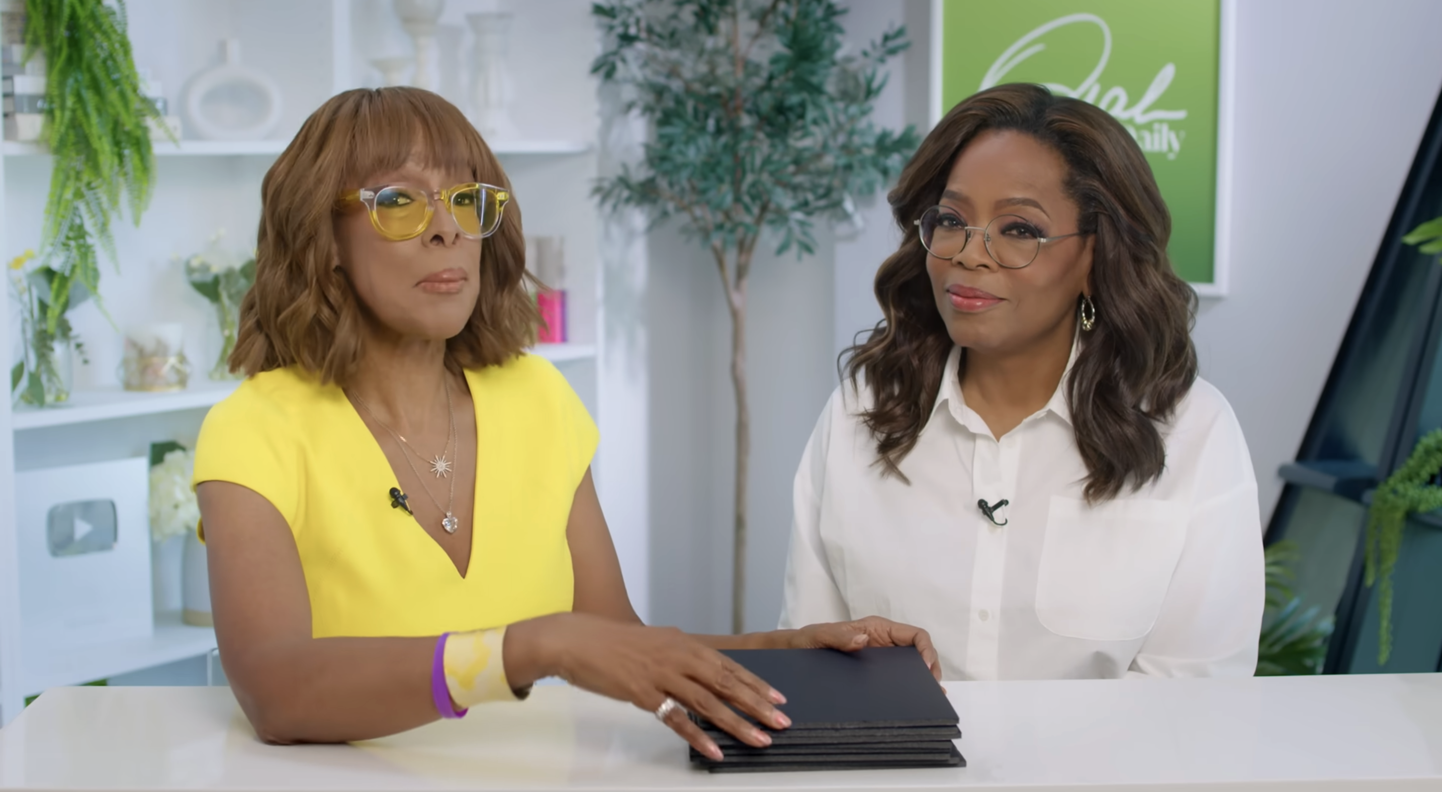 Oprah Winfrey and Gayle King