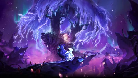 Ori and the Will of the Wisps title