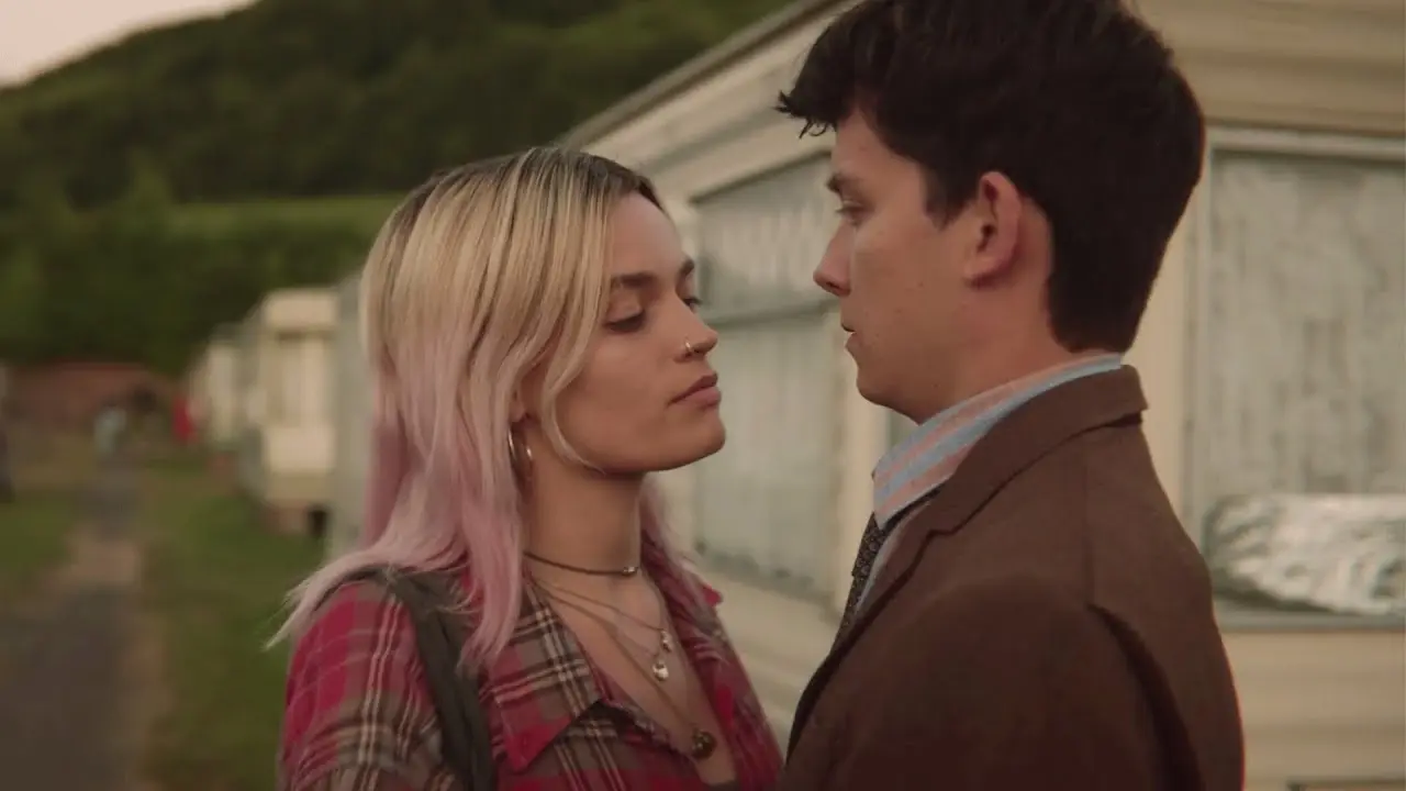 Otis and Maeve from Sex Education