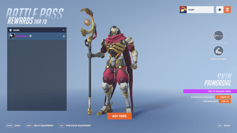 Overwatch 2 Battle Pass season 2 Tier 70