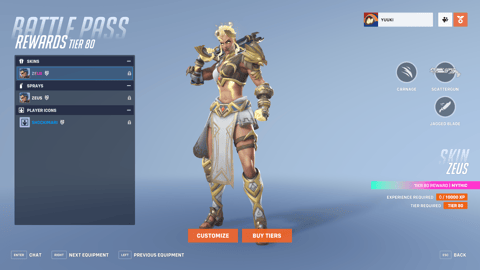 Overwatch 2 Battle Pass season 2 Tier 80