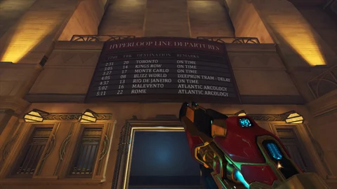 Overwatch 2 Timetable in Central Station