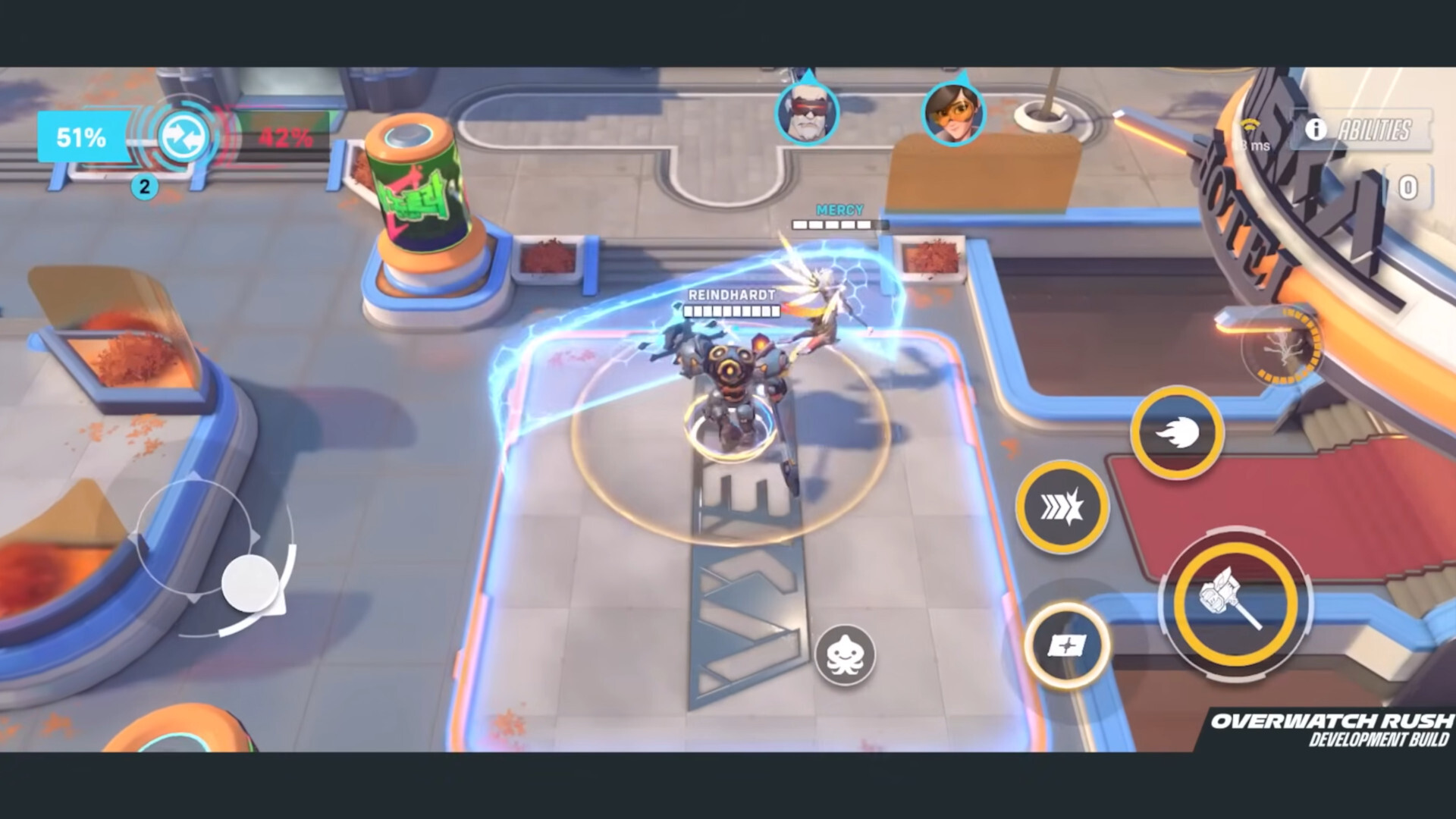 Overwatch Rush Gameplay Specs