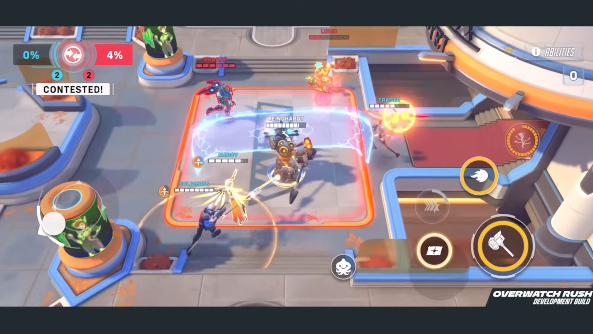 Overwatch Rush Gameplay