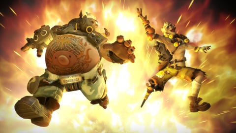 Overwatch 2 roadhog junkrat