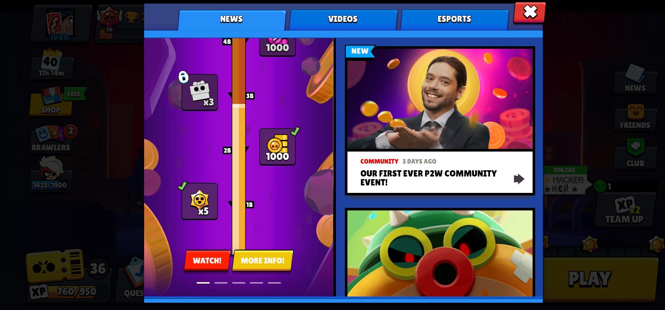 P2 W Milestones Brawl Stars