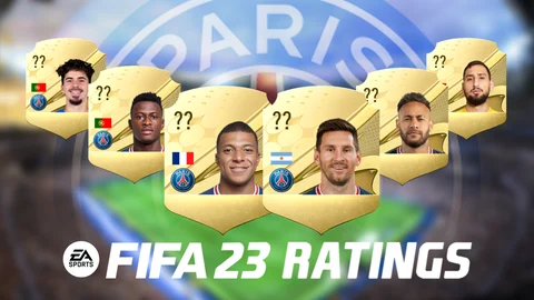 PSG FIFA 23 Ratings Header
