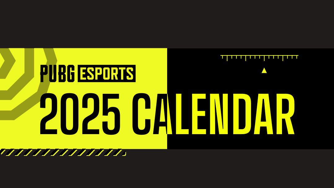 PUBG Esports Roadmap for 2025