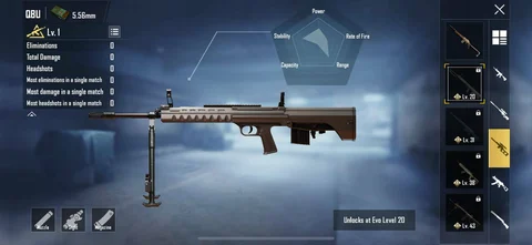 PUBG Mobile DMR Tier List Tier B