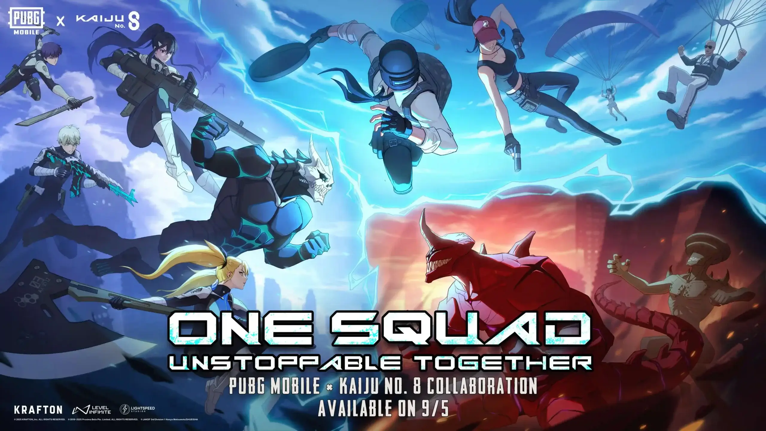 PUBG Mobile Kaiju No 8 Collab