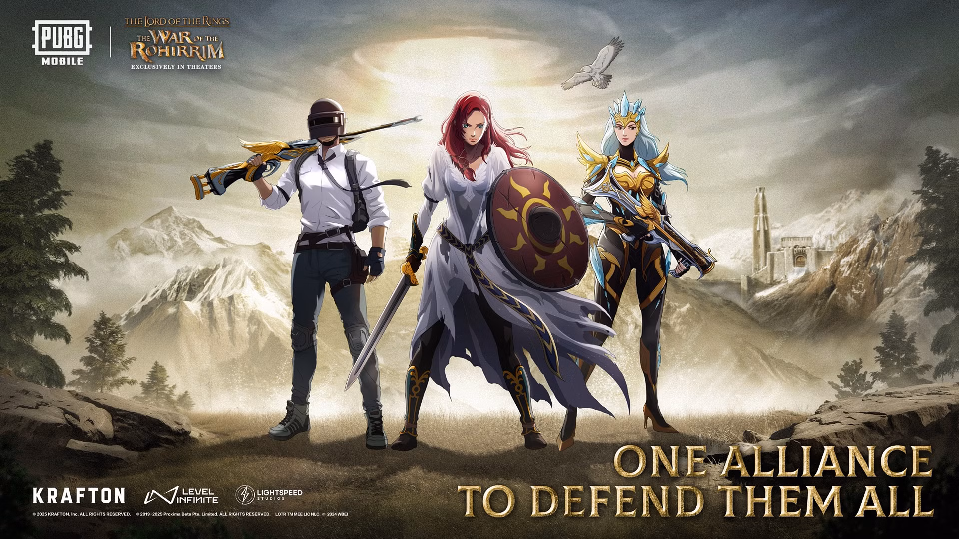 PUBG Mobile x The Lord of the Rings The War of the Rohirrim Skins Challenges and More