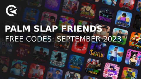 Palm Slap Friends Simulator codes september 2023