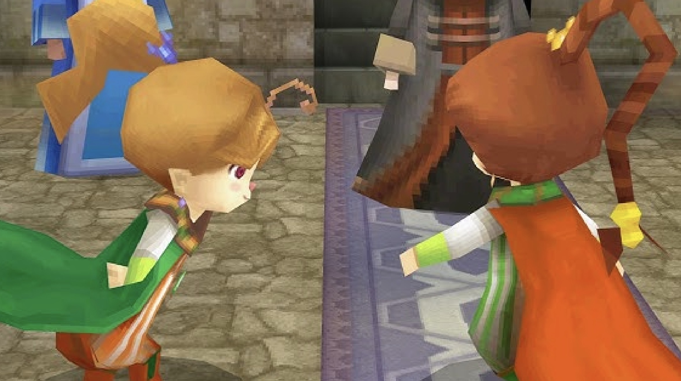 Palom Porom from Final Fantasy IV