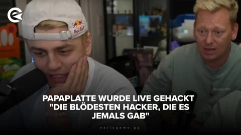 Papaplatte wurde live gehackt