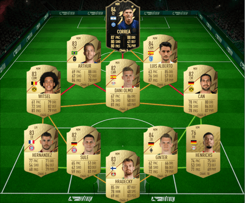 Paqueta SBC Team 1