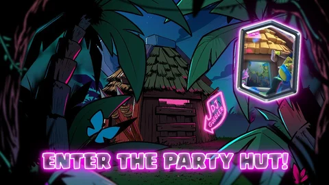 Party Hut Clash Royale Banner