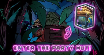Party Hut Clash Royale Banner