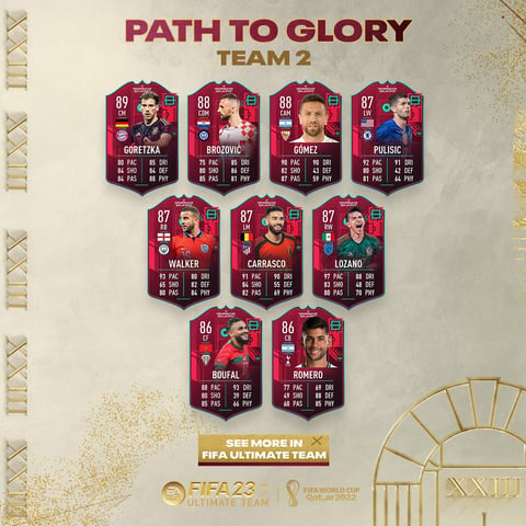 Path to Glory Team 2
