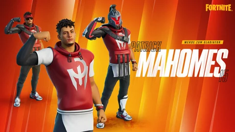 Patrick Mahomes Fortnite Skin