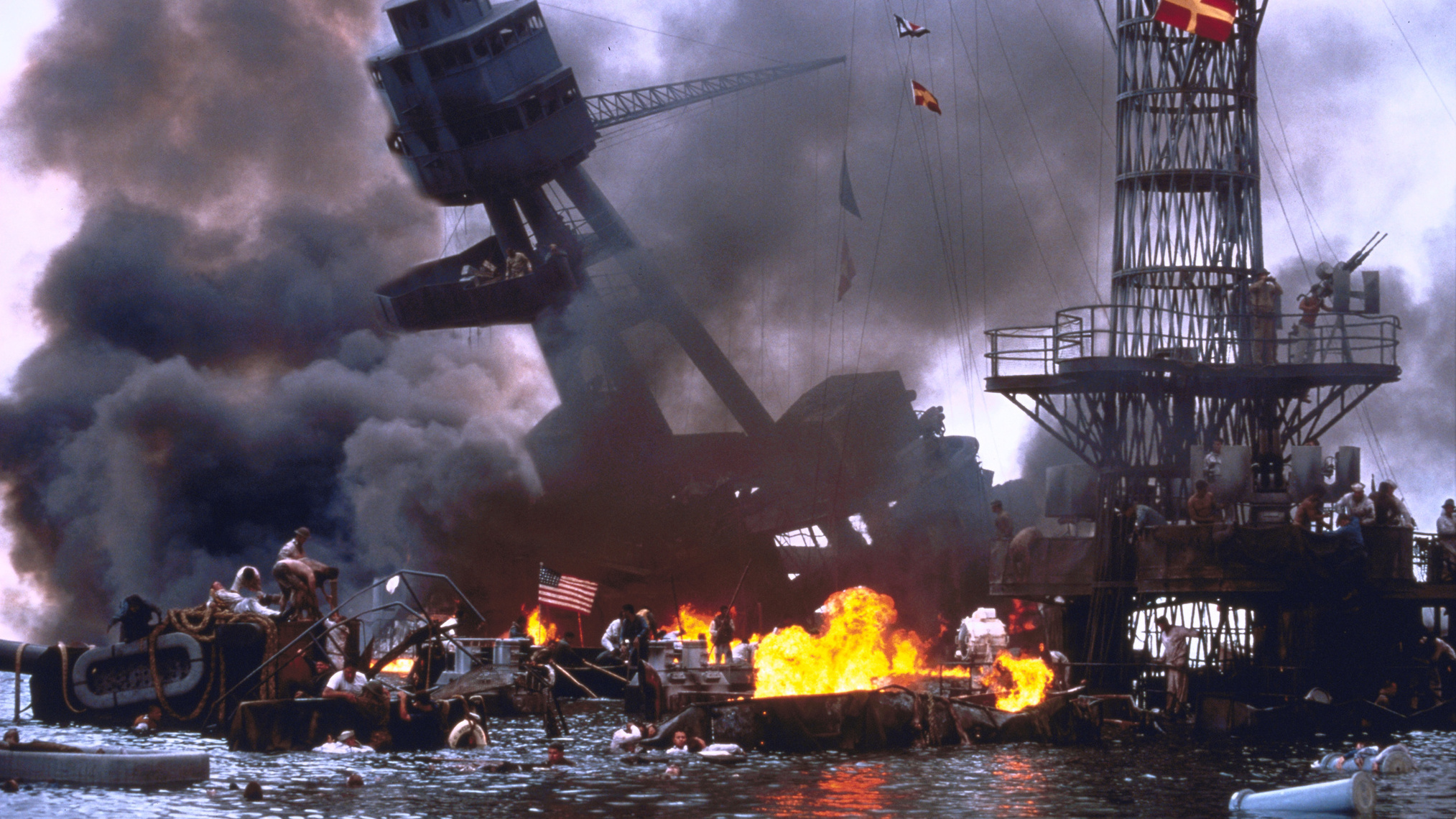 Pearl Harbor Bombing Pearl Harbor 2001 cropped processed by imagy