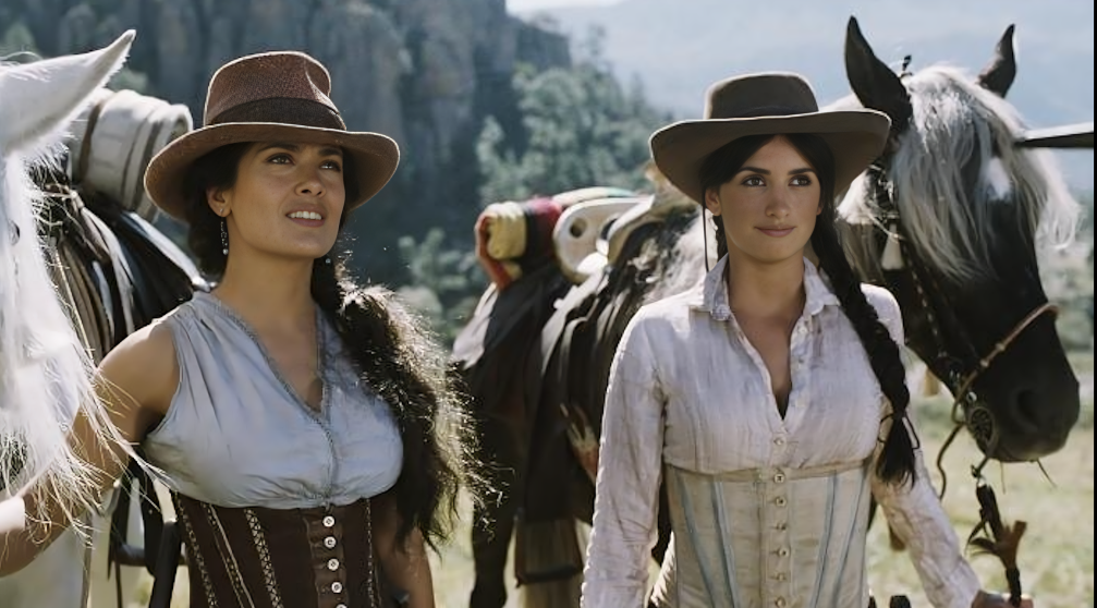 Penélope Cruz and Salma Hayek