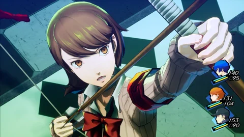 Persona 3 Reload Yukari in Battle