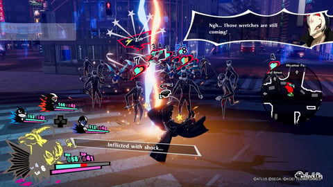 Persona 5 Strikers combat 1