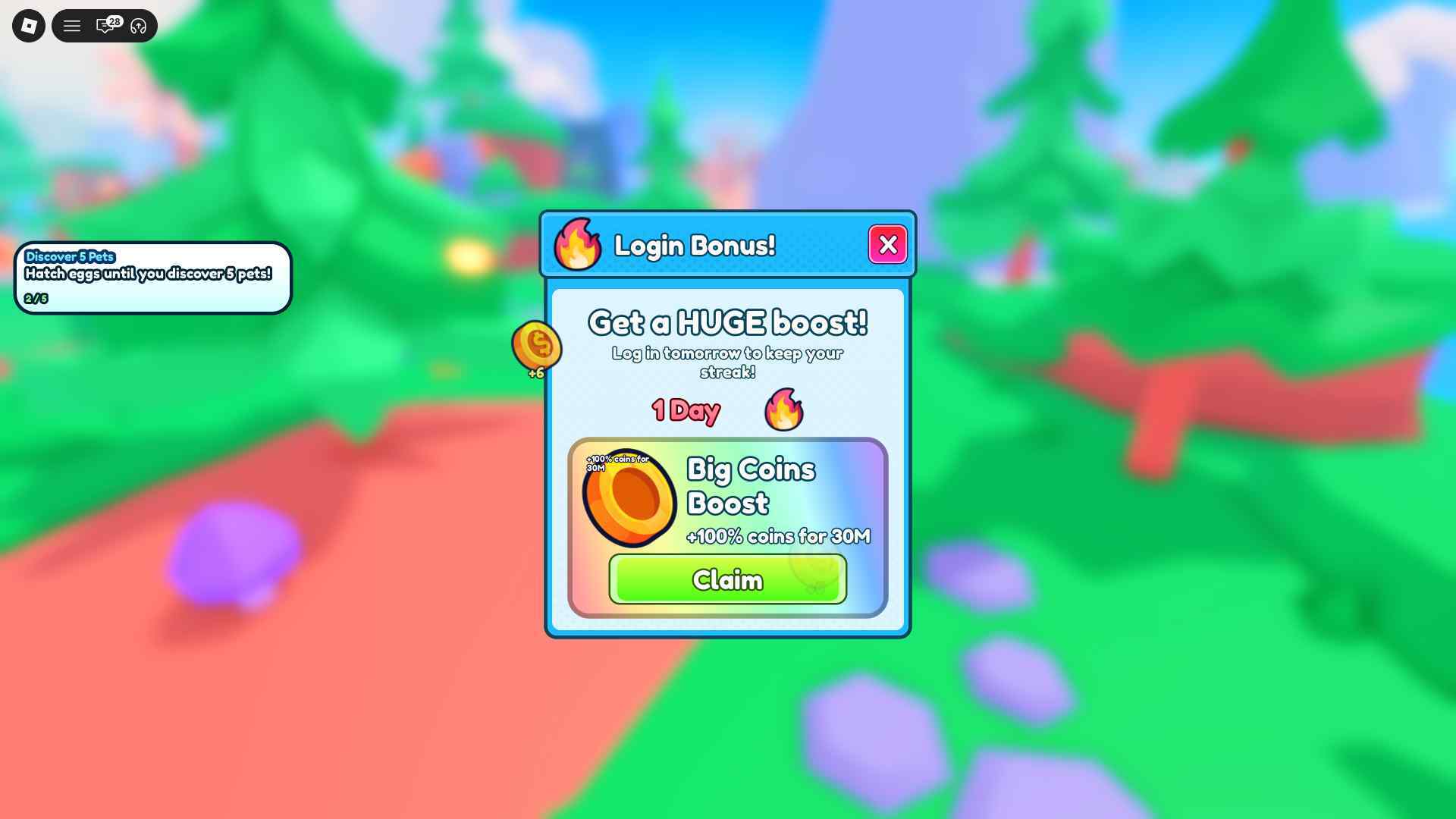 Pet Haven Login Reward