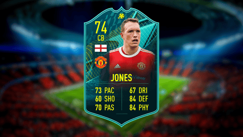 Phil Jones SBC Moments FIFA 22 FUT