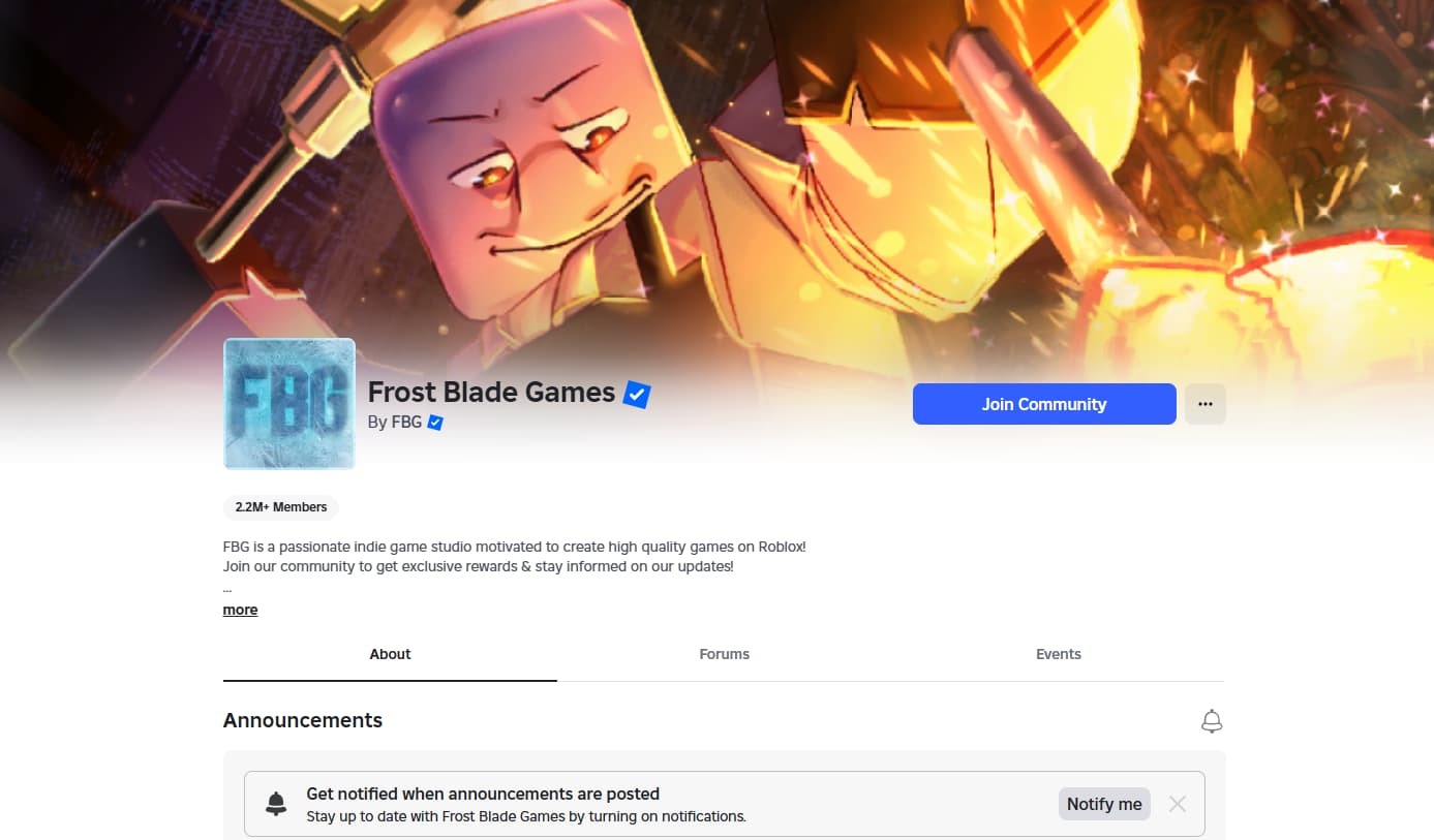 Pixel Blade codes join group