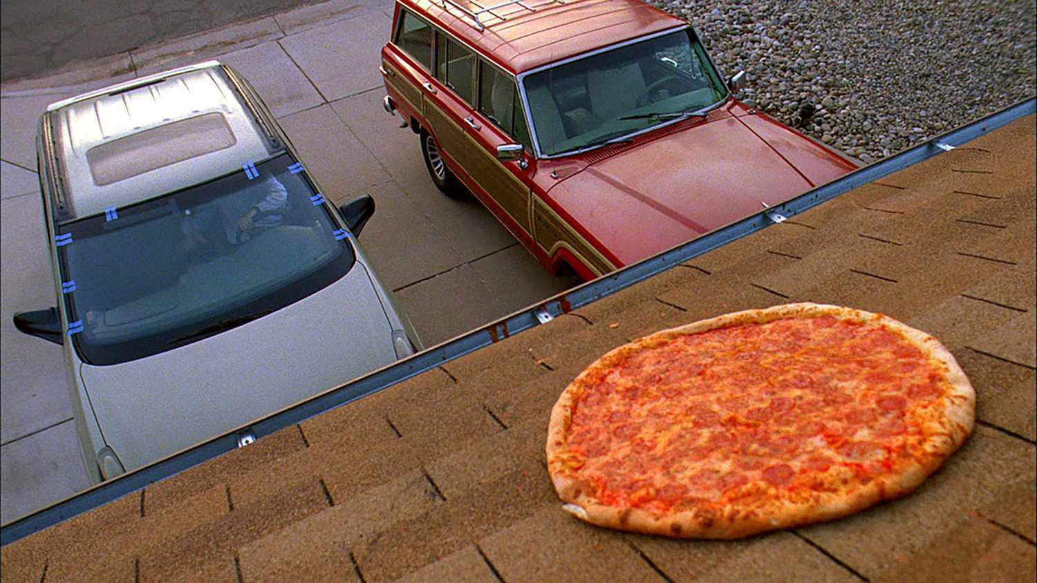 Pizza scene was made on the first try