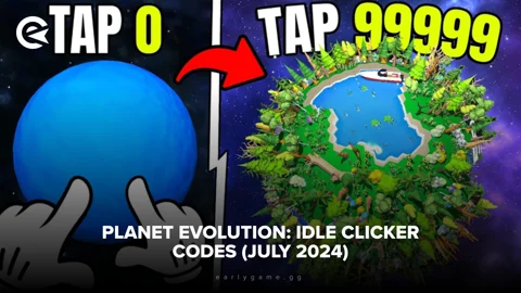 Planet Evolution Idle Clicker Codes (July 2024) | EarlyGame