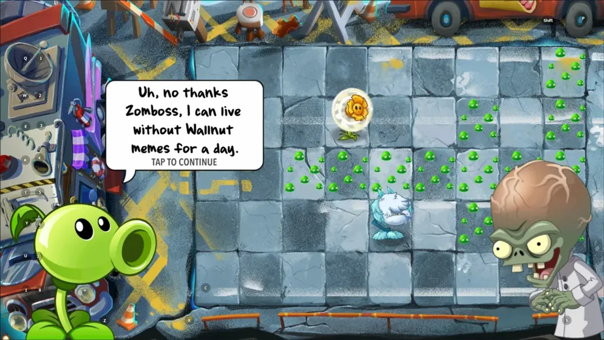 Plants VS Zombies Mobile Peashooter